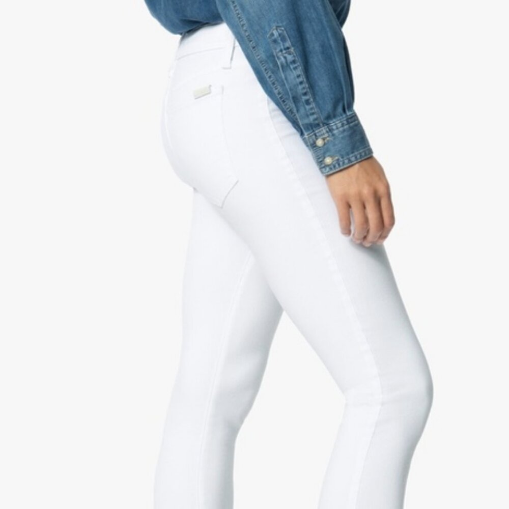 NEW joe's jeans flawless icon skinny white 27